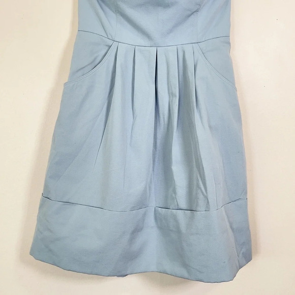 Anthropologie Light Blue Strapless Dress - Picture 4 of 10
